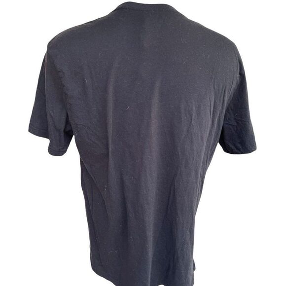 Skecher T-Shirt Logo "Skechers 1992" Graphic Tee Sz XL Vintage Made In India Bla - Picture 2 of 6